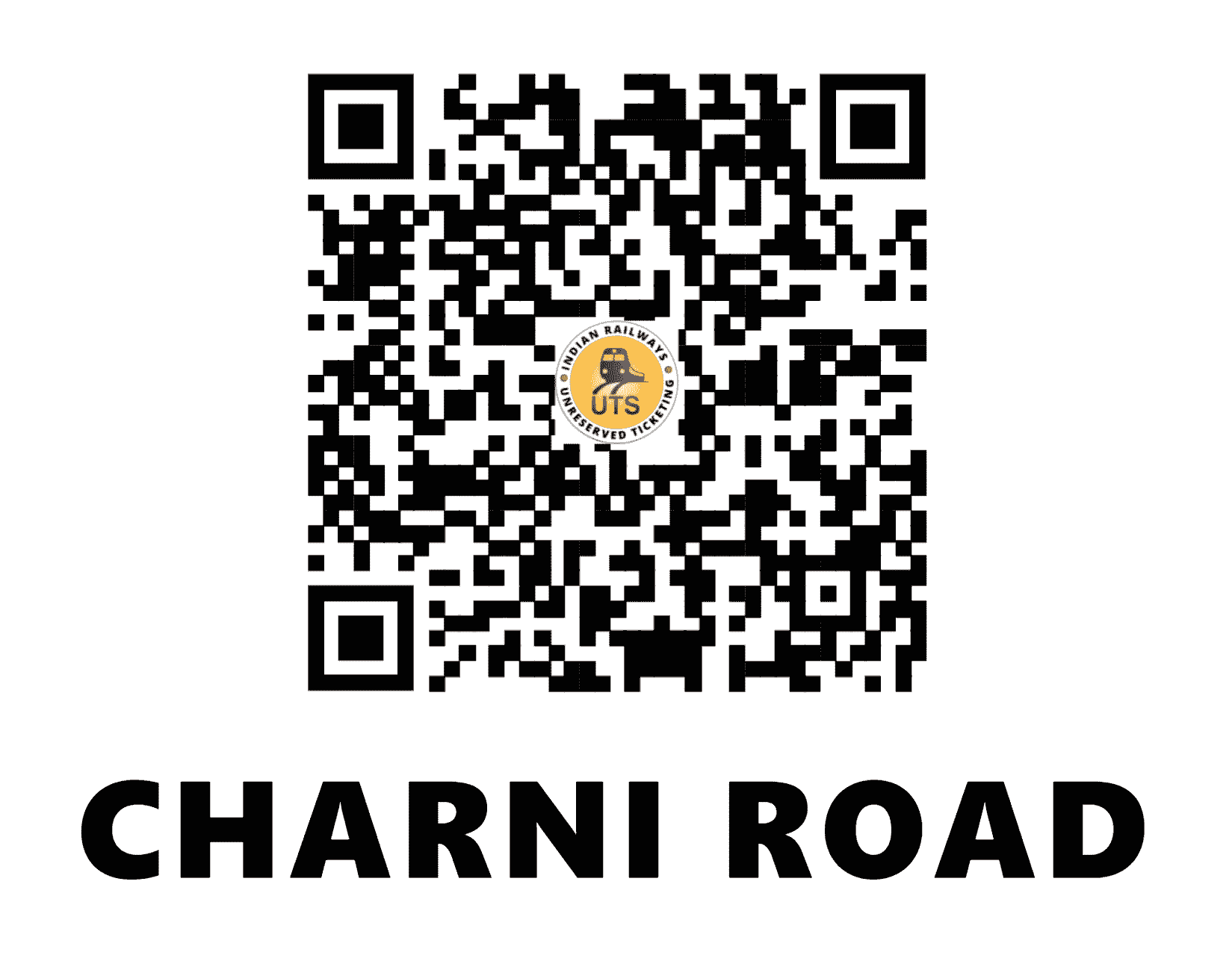 UTS QR Code for Charni Road - CYR